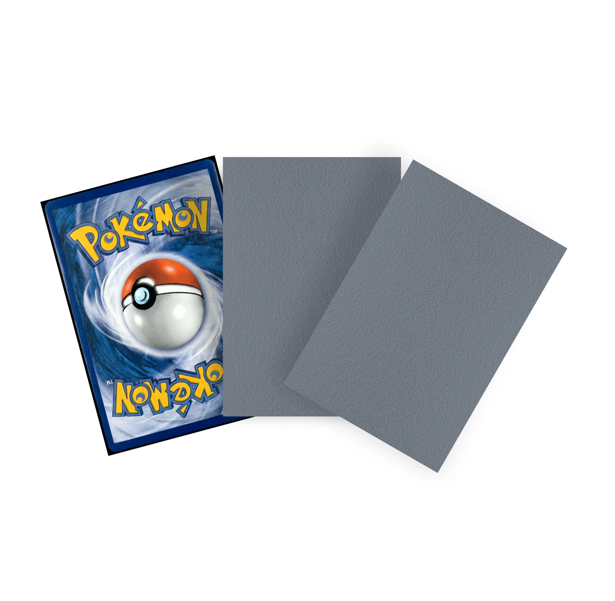 Baba Sleeves - Matte Dual Grau / Iron Grey Hüllen Standard Size (100 Sleeves)