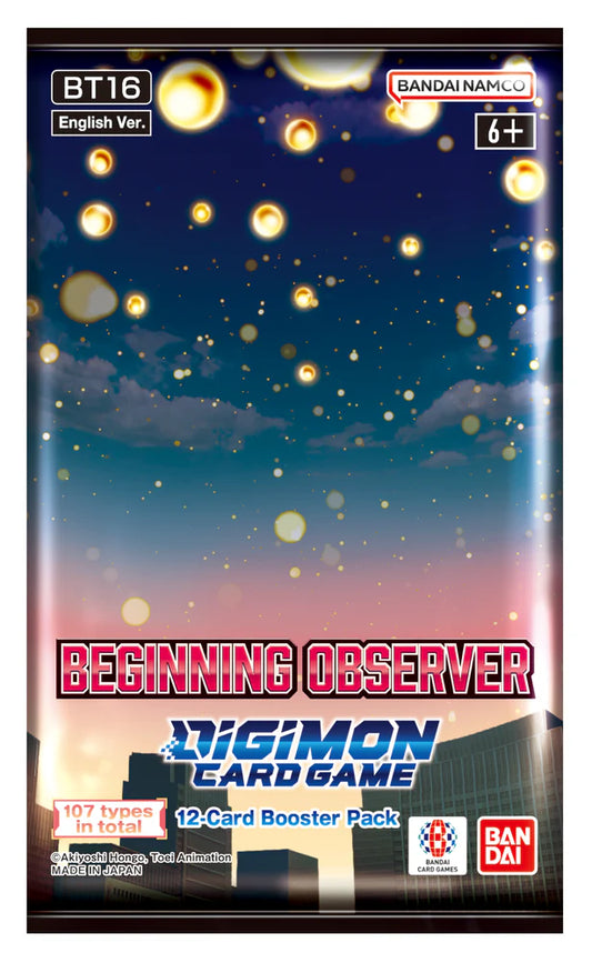 Digimon Card Game (DCG) - Beginning Observer [BT16] - Booster Display (24 Booster Packs) - EN