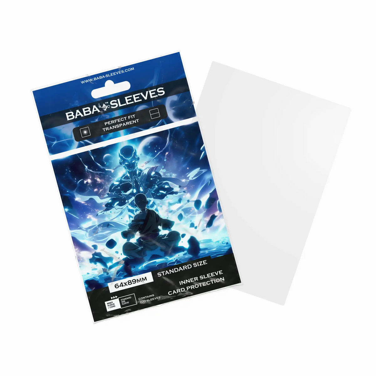 Baba Sleeves - Perfect Fit Inner Sleeves / Kartenhüllen Standard Size (100 Sleeves)