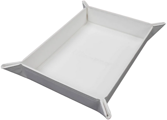 Ultra Pro (UP) - Vivid Magnetic Foldable Dice Tray - White