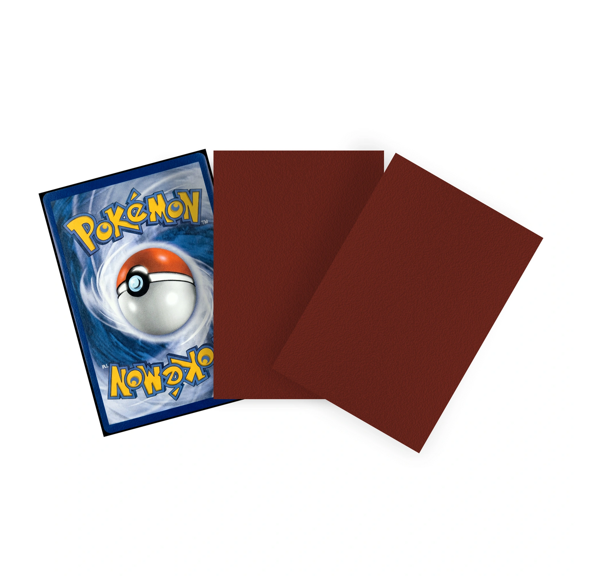 Baba Sleeves - Matte Dual Rot / Bordeaux Hüllen Standard Size (100 Sleeves)