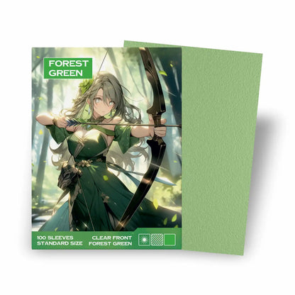 Baba Sleeves - Matte Grüne / Green Hüllen Standard Size (70 Sleeves)