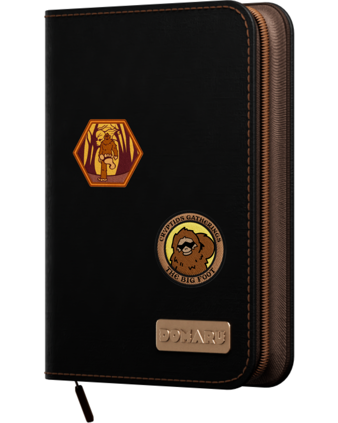 Gatherers' Tavern - DOMARU 4-Pocket BINDER: Cryptids Collection: Dusky Ochre
