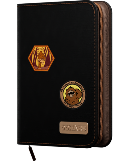 Gatherers' Tavern - DOMARU 4-Pocket BINDER: Cryptids Collection: Dusky Ochre