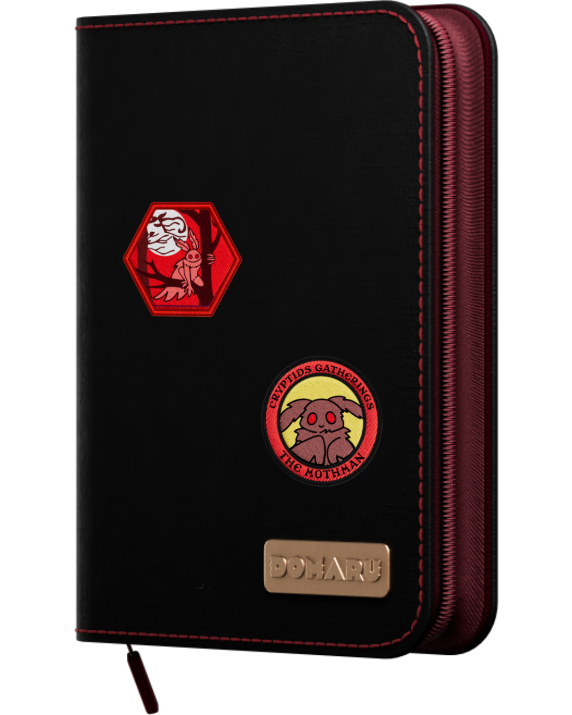Gatherers' Tavern - DOMARU 4-Pocket BINDER: Cryptids Collection: Crimson Glow