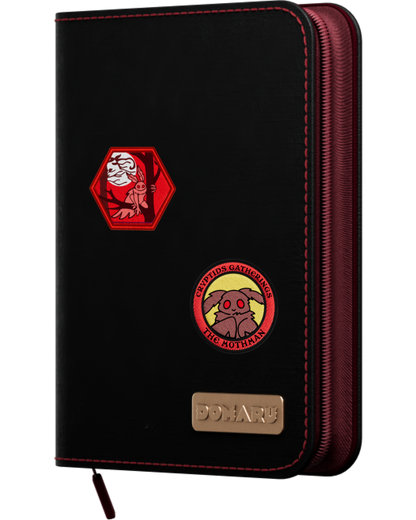 Gatherers' Tavern - DOMARU 4-Pocket BINDER: Cryptids Collection: Crimson Glow