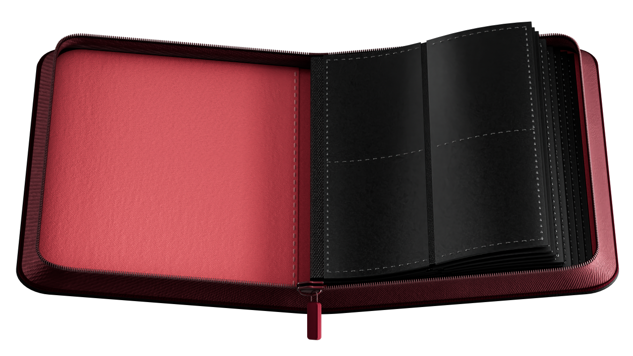 Gatherers' Tavern - DOMARU 4-Pocket BINDER: Cryptids Collection: Crimson Glow