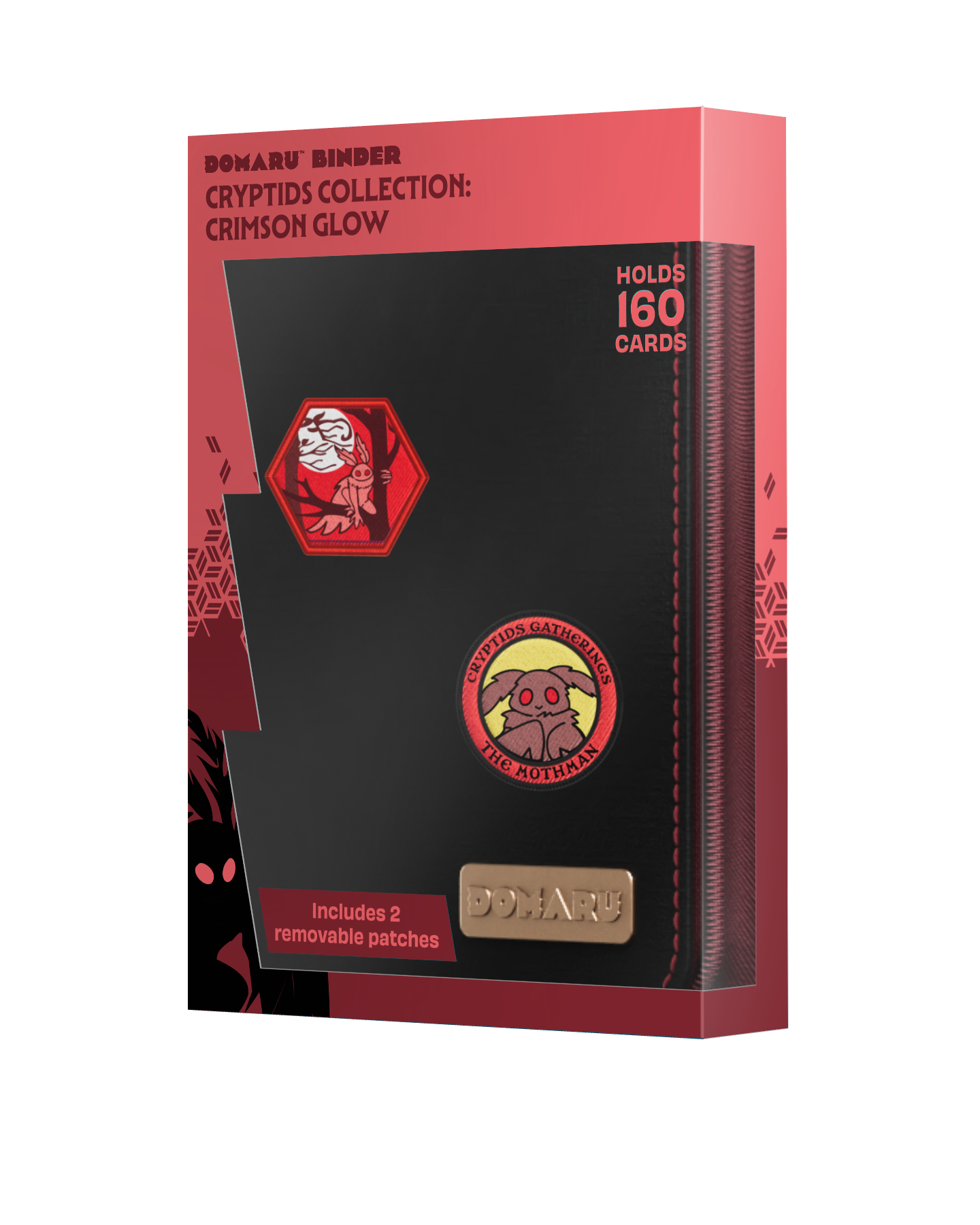 Gatherers' Tavern - DOMARU 4-Pocket BINDER: Cryptids Collection: Crimson Glow
