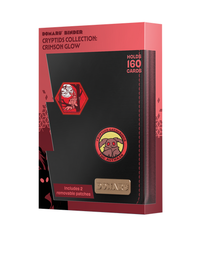 Gatherers' Tavern - DOMARU 4-Pocket BINDER: Cryptids Collection: Crimson Glow