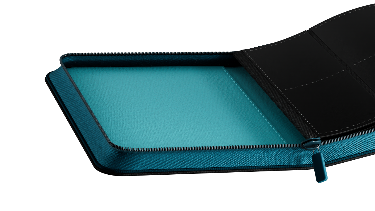 Gatherers' Tavern - DOMARU 4-Pocket BINDER: Cryptids Collection: Turquoise Loch