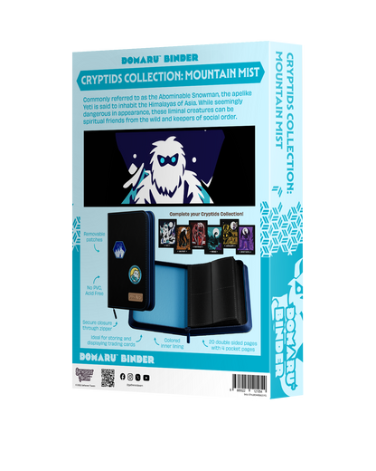 Gatherers' Tavern - DOMARU 4-Pocket BINDER: Cryptids Collection: Mountain Mist