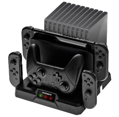 Switch charging station Dual Charge:Base S Snakebyte
