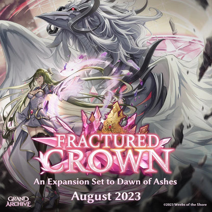 Grand Archive TCG: Fractured Crown - Booster Display (20 Booster Packs) - EN