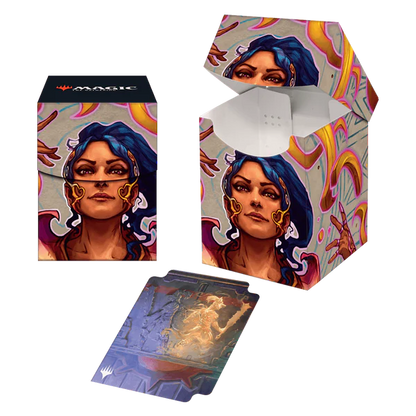 Ultra Pro (UP) - The Lost Caverns of Ixalan Saheeli, the Sun’s Brilliance 100+ Deck Box® für Magic: The Gathering