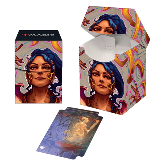 Ultra Pro (UP) - The Lost Caverns of Ixalan Saheeli, the Sun’s Brilliance 100+ Deck Box® für Magic: The Gathering