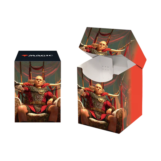 Ultra Pro (UP) - Fallout® Caesar, Legion’s Emperor 100+ Deck Box® für Magic: The Gathering