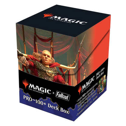 Ultra Pro (UP) - Fallout® Caesar, Legion’s Emperor 100+ Deck Box® für Magic: The Gathering