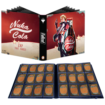 Ultra Pro (UP) - Fallout® Nuka-Cola Pinup 12-Pocket PRO-Binder für Magic: The Gathering