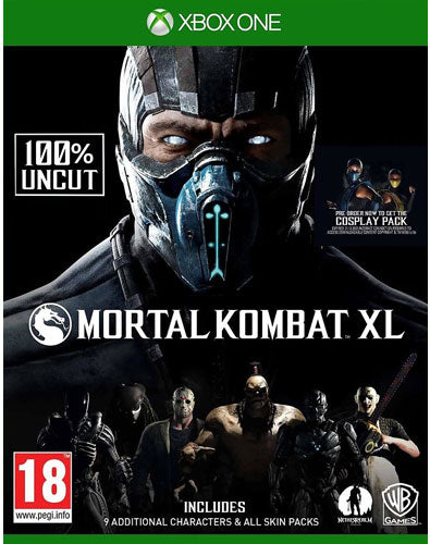 Mortal Kombat XL XB-One ATinkl Pack 1+2/ Skin Packs auf CD