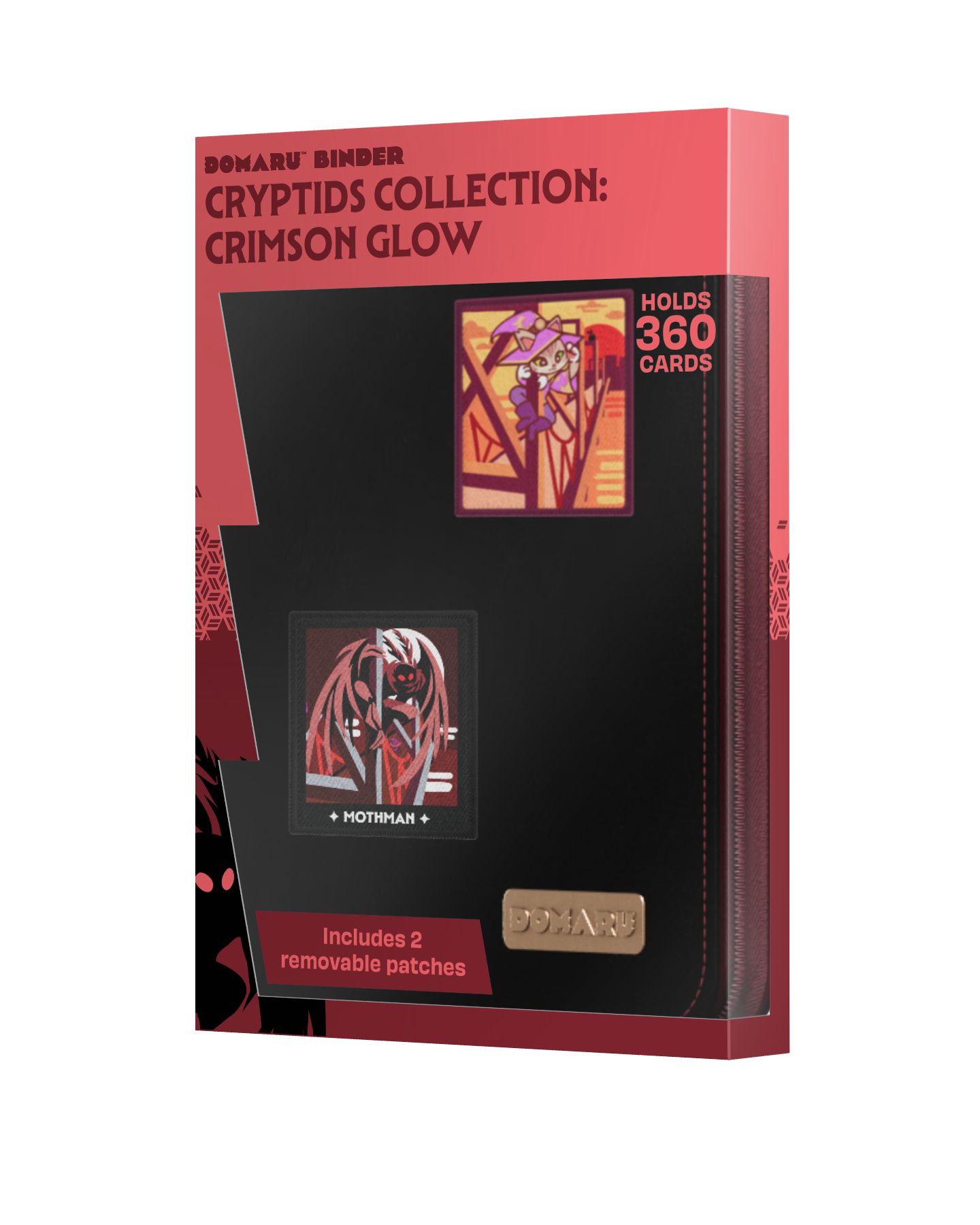 Gatherers' Tavern - DOMARU 9-Pocket BINDER: Cryptids Collection: Crimson Glow