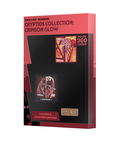 Gatherers' Tavern - DOMARU 9-Pocket BINDER: Cryptids Collection: Crimson Glow