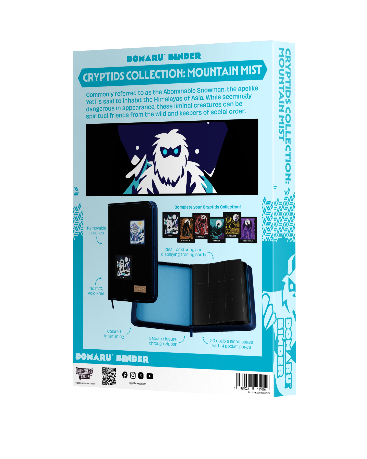 Gatherers' Tavern - DOMARU 9-Pocket BINDER: Cryptids Collection: Mountain Mist