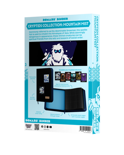 Gatherers' Tavern - DOMARU 9-Pocket BINDER: Cryptids Collection: Mountain Mist