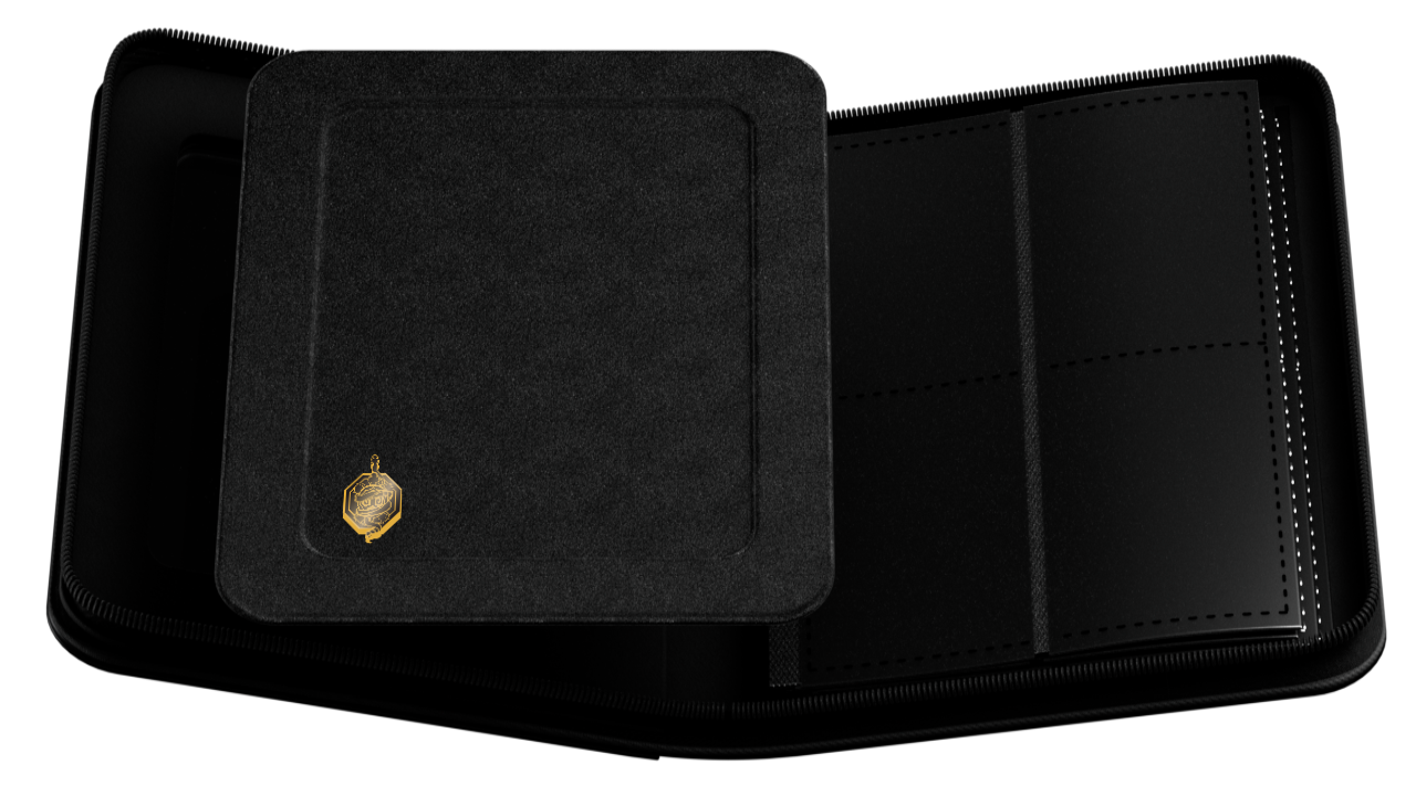 Gatherers' Tavern - DOMARU 4-Pocket DECO PIN BINDER: Sacred Beasts: Dark Warrior