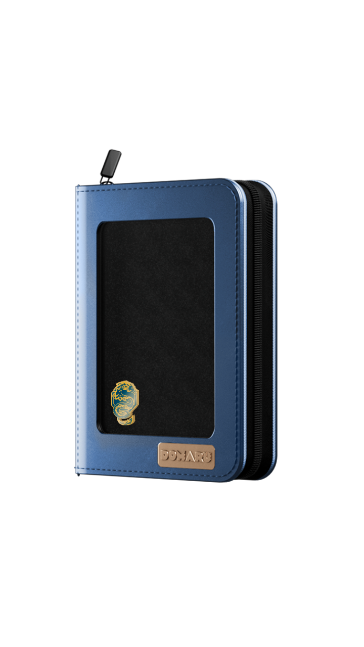 Gatherers' Tavern - DOMARU 4-Pocket DECO PIN BINDER: Sacred Beasts: Azure Sovereign