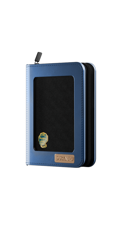 Gatherers' Tavern - DOMARU 4-Pocket DECO PIN BINDER: Sacred Beasts: Azure Sovereign