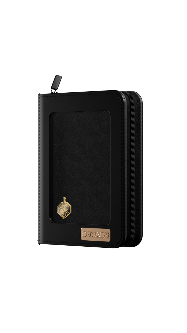Gatherers' Tavern - DOMARU 4-Pocket DECO PIN BINDER: Sacred Beasts: Dark Warrior