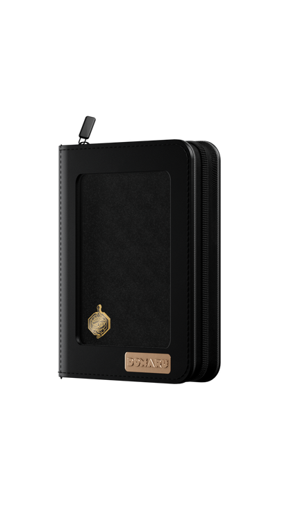 Gatherers' Tavern - DOMARU 4-Pocket DECO PIN BINDER: Sacred Beasts: Dark Warrior