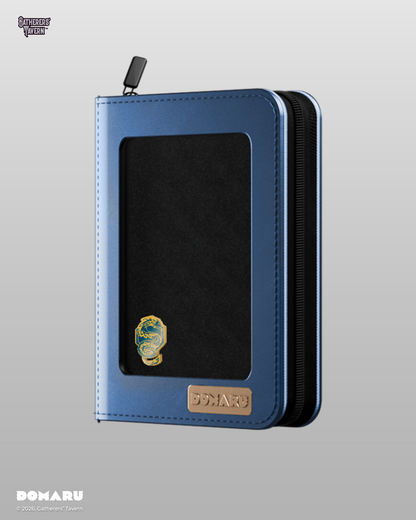 Gatherers' Tavern - DOMARU 4-Pocket DECO PIN BINDER: Sacred Beasts: Azure Sovereign