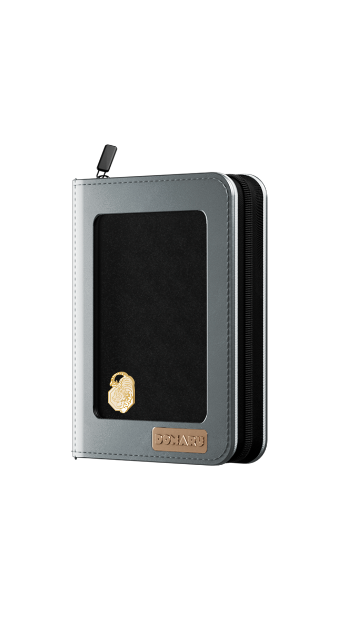 Gatherers' Tavern - DOMARU 4-Pocket DECO PIN BINDER: Sacred Beasts: White Arbiter
