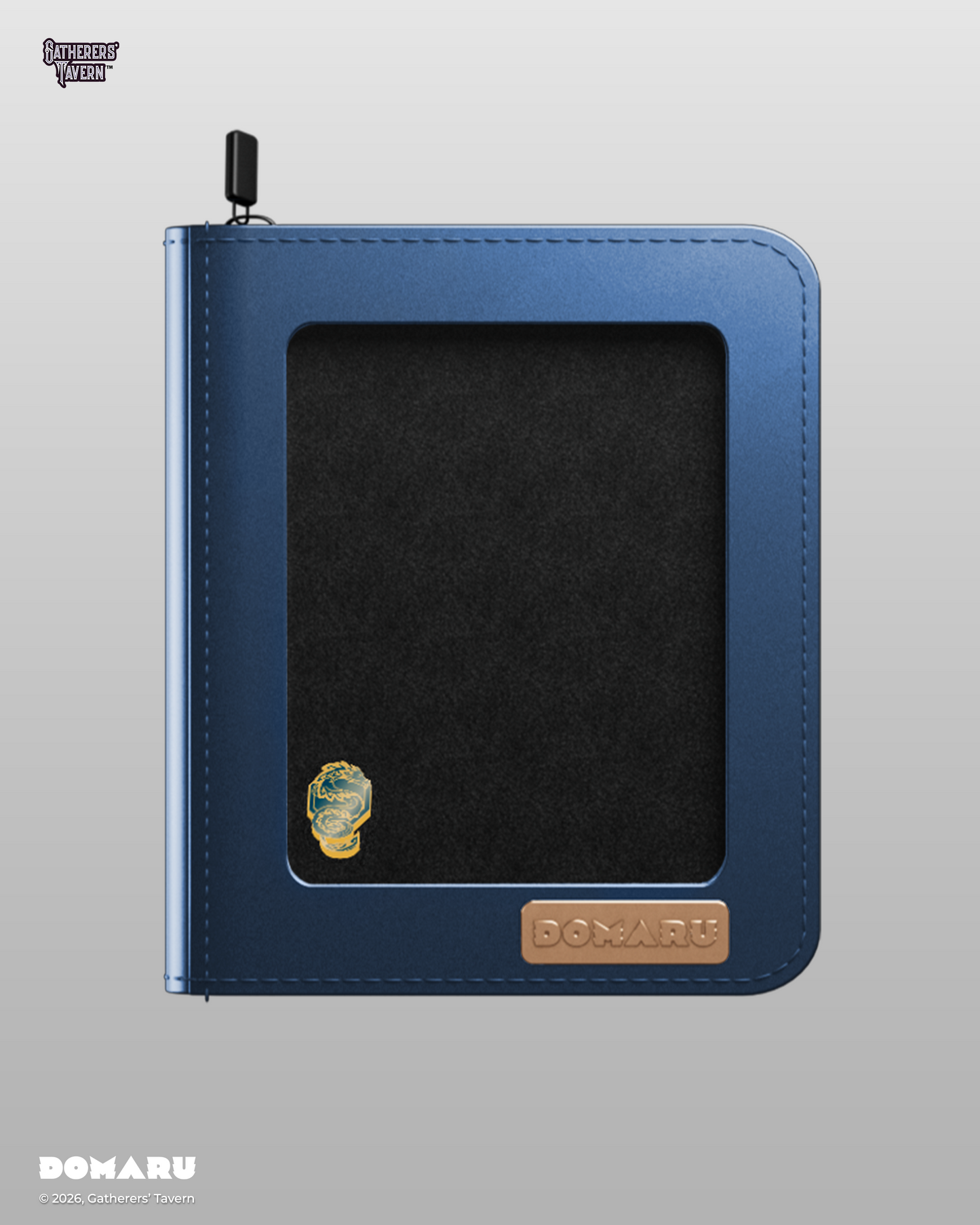 Gatherers' Tavern - DOMARU 4-Pocket DECO PIN BINDER: Sacred Beasts: Azure Sovereign