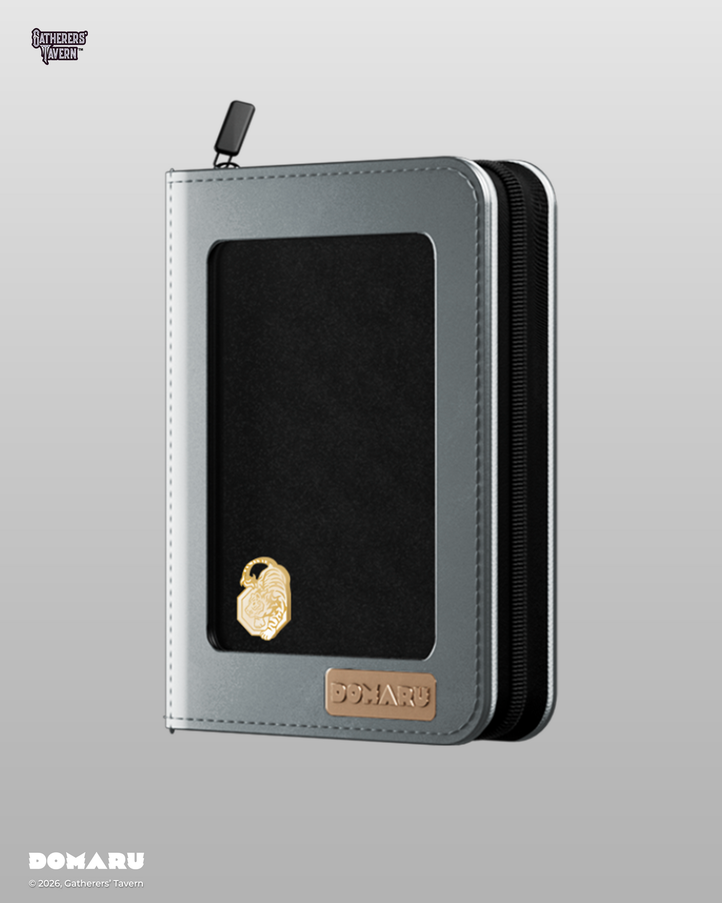 Gatherers' Tavern - DOMARU 4-Pocket DECO PIN BINDER: Sacred Beasts: White Arbiter