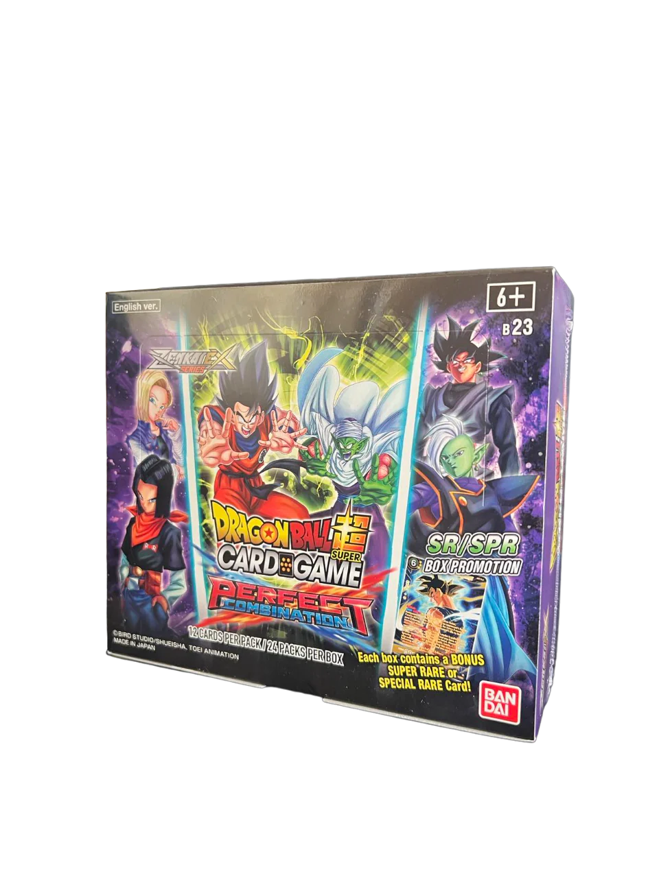 Dragon Ball Super Card Game (DBSCG) - Zenkai Series Set 06 - Perfect Combination [DBS-B23] - Booster Display (24 Booster Packs) - EN