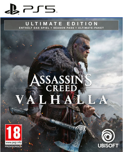 AC Valhalla PS-5 Ultimate Edition ATAssassins Creed Valhalla