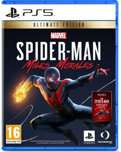 Spiderman Miles Morales PS-5 Ultimate ATinkl. Spiderman Remastered