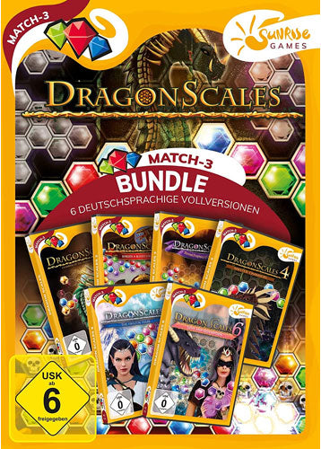 Dragon Scales 1-6 PCSUNRISE
