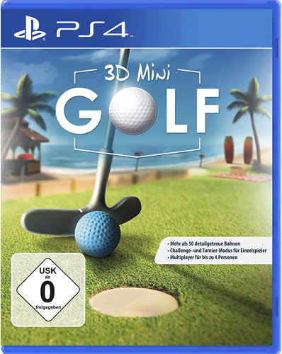 3D Mini Golf PS-4