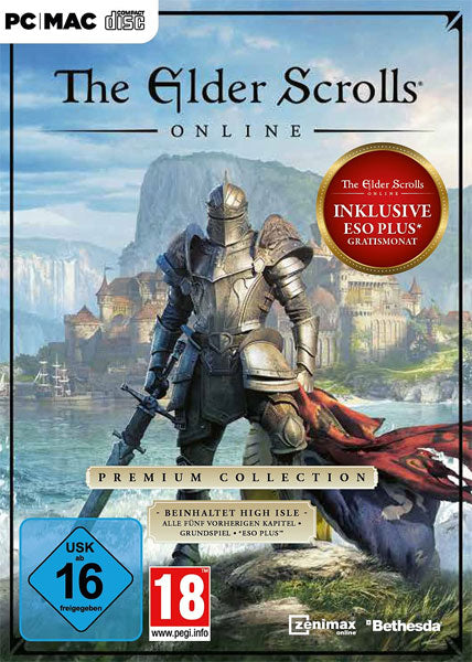 Elder Scrolls Onl. PC Premium Collection inkl. 1 Monat ESO Plus