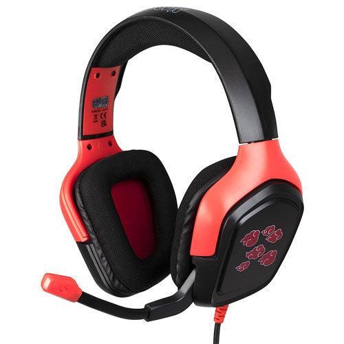 PS4 Multi Headset Naruto Akatsuki schwarz
