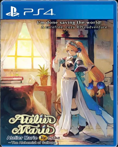 Atelier Marie Re Alchemist of Salburg PS-4 US Remake