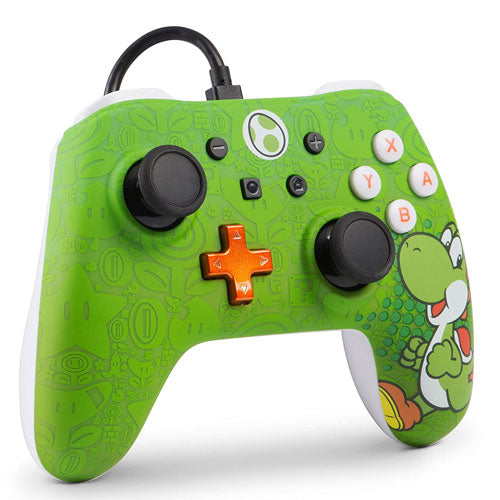 Switch Controller wired Yoshi PowerA