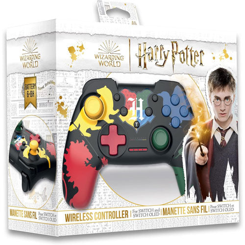 Switch Controller Harry Potter wireless black Harry Potter die 4 Häuser