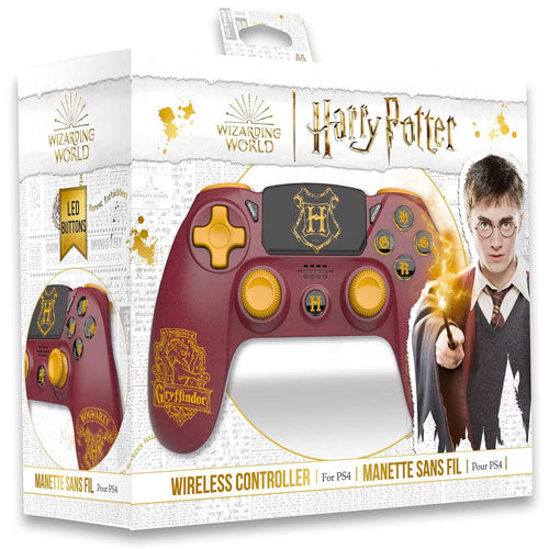 PS4 Controller Harry Potter Gryffindor wireless rot