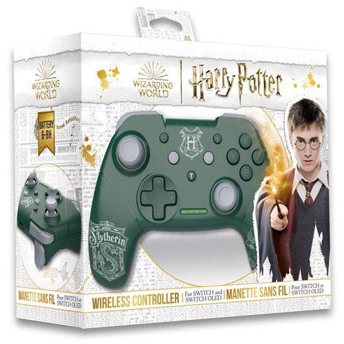 Switch Controller Harry Potter Slytherin wireless grün