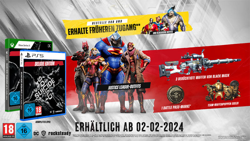 Suicide Squad: Kill the Justice League XBSX D.E. Deluxe Edition