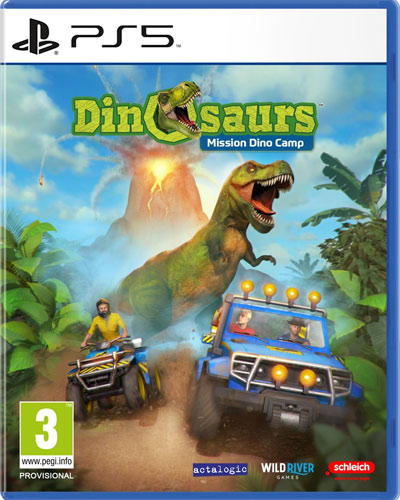 Schleich Dinosaurs Mission Dino Camp PS-5 multi multilingual